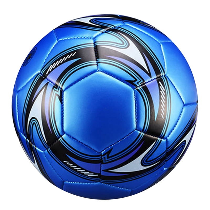 Size 5 Soccer Ball – Training Football, Outdoor Match Ball, PVC, Blue