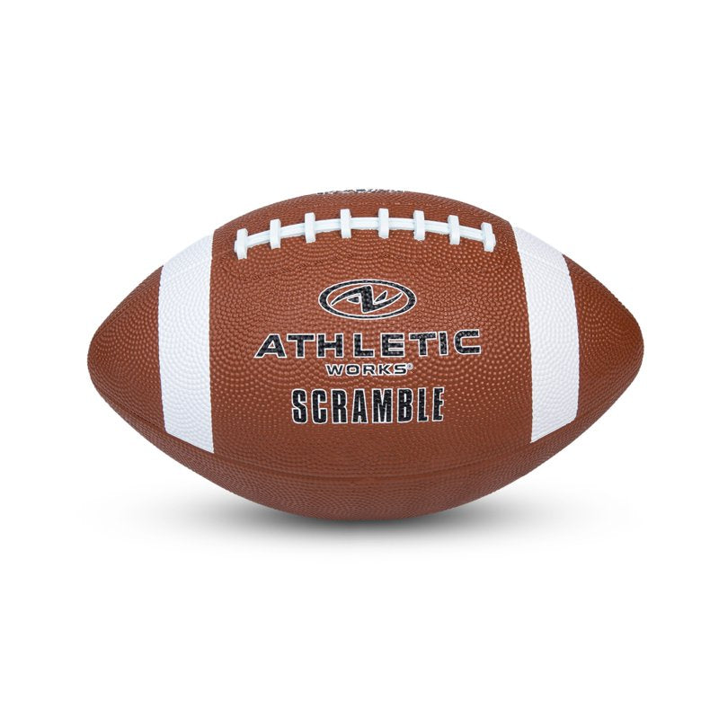 Adult Football - Full-Size Rubber Practice Ball with Tacky Surface
