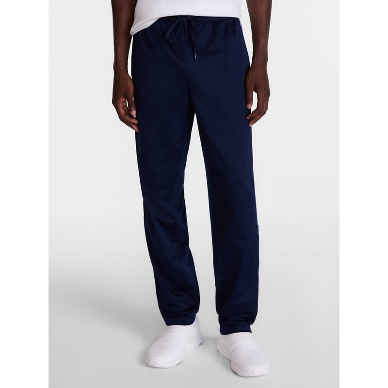 Men's Athletic Track Pants - Comfortable, Versatile Activewear with Elastic Waist