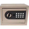 Electronic Wall Safe with Digital Lock Steel Gray Compact Security for Home & Business