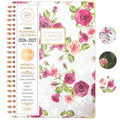 2026-2027 Academic Planner Notebook Floral Weekly & Monthly Organizer