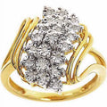 White Diamond Accent Ring - 0.10 Carat T.W. Round Jewelry
