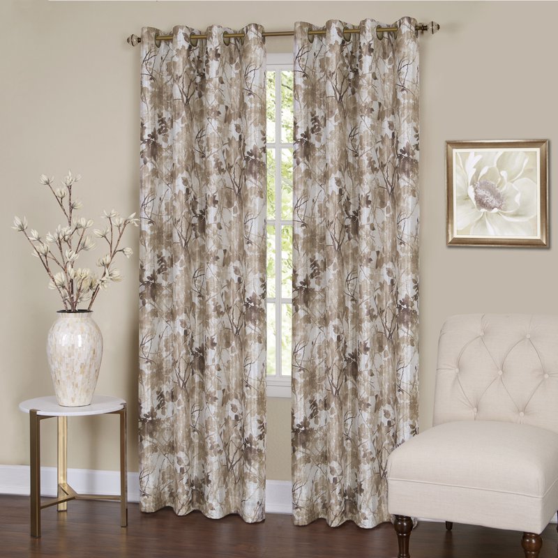 Blackout Grommet Curtain Panel - Fully Lined, 50x84 Inches, Multiple Colors