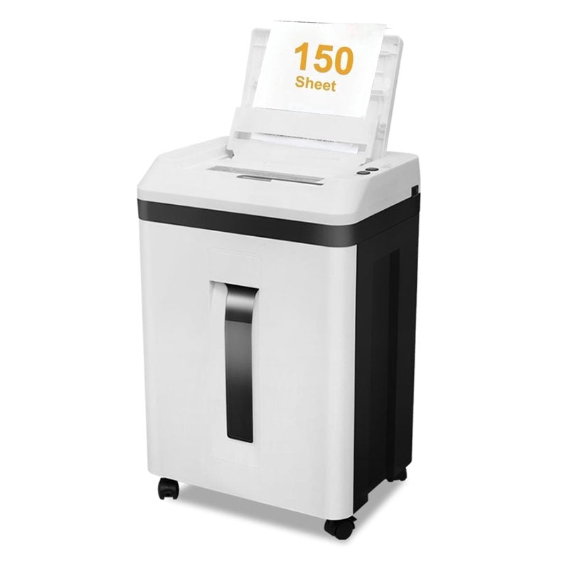 Heavy Duty Micro-Cut Paper Shredder with CD/Card & Auto Feed - P-5 Security