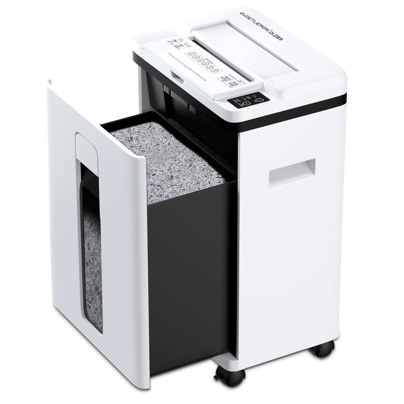 Heavy Duty Micro Cut Paper Shredder with Auto Feed 200 Sheets for Home Office