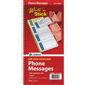 Repositionable Write 'n Stick Phone Message Book, 200 Sets, Spiral Bound