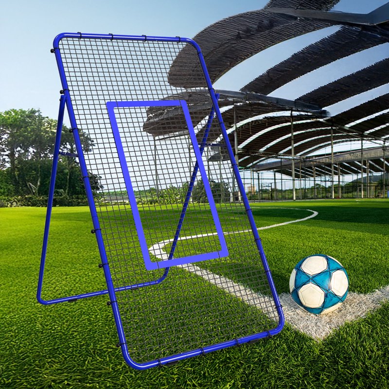 7x4 FT Adjustable Sports Rebounder Net for Volleyball Soccer Baseball Tennis Training