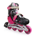 Adjustable Kids Inline Skates - Premium Roller Blades for Children, Pink
