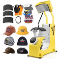 3-in-1 Hat Heat Press Machine with Adjustable Platens - Auto Cap Transfer