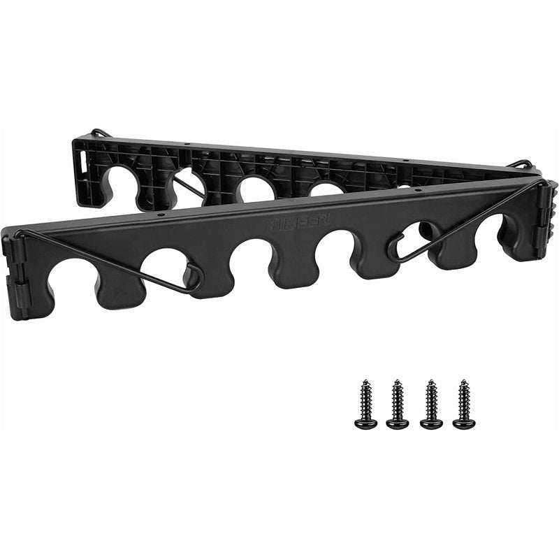 12-Bat Foldable Dugout Organizer Baseball Bat Rack for Storage