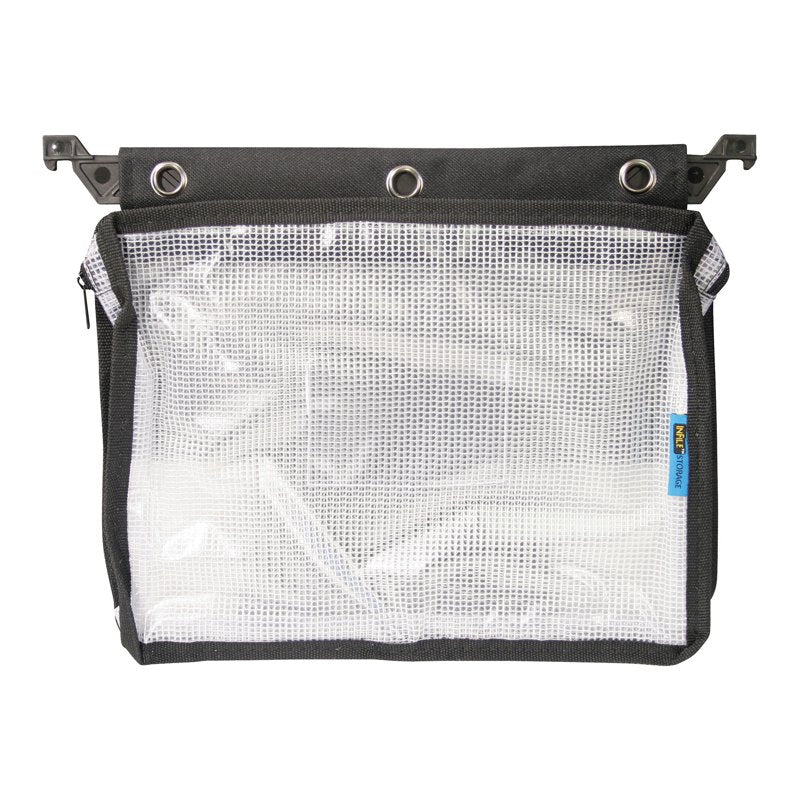 Expanding Clear Mesh Zipper Pouch for Office & File Storage - Letter Size