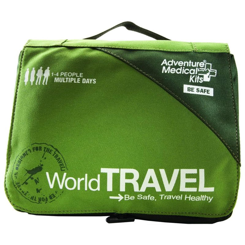 Travel First Aid Kit with Wound Care Supplies & Medications - Remote & Adventure Ready