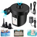Electric Air Pump for Inflatable Pools & Air Mattresses - Portable Dual-Use Inflator & Deflator