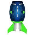 Junior Football - Durable Plastic Blue Kids Outdoor Sports Ball