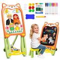 Adjustable Kids Easel with Magnetic & Dry Erase Boards - Art & Drawing Toy