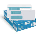 Aimoh #10 Double Window Security Mailing Envelopes 2500 Count - Secure Seal & Privacy