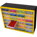 Multi Drawer Plastic Storage Organizer Cabinet for Small Parts and Craft Supplies