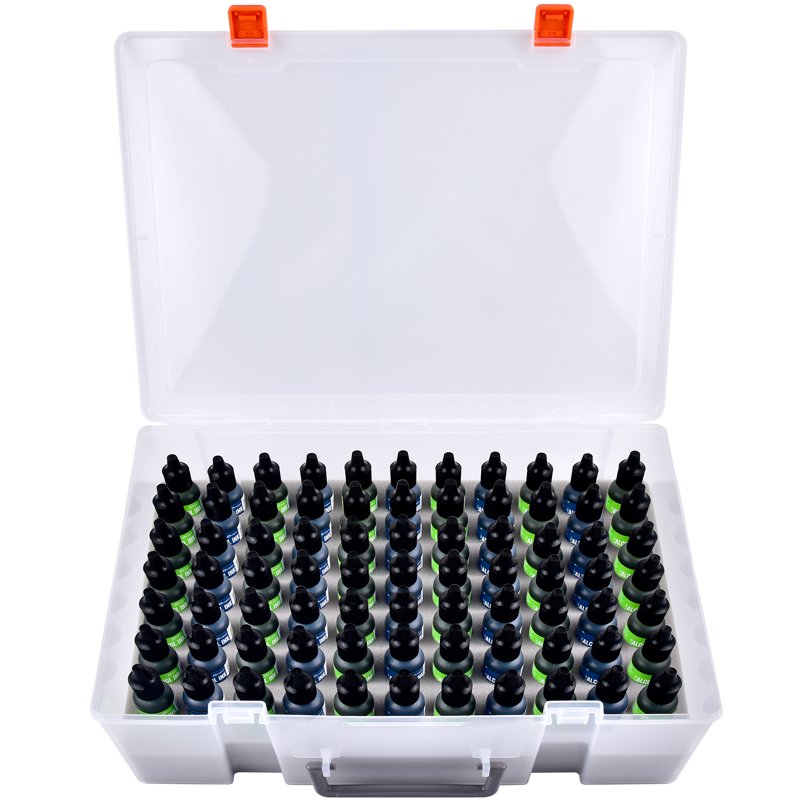 Alcohol Ink Storage Organizer Case Holds 77 Bottles for Art & Craft Supplies
