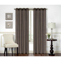 Elegant Modern Faux Silk Window Curtain Panel - 54 x 84 Inches, Multiple Colors