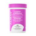Longwear & Waterproof Eye Makeup Remover Pads - 120 Count, Gentle & Hypoallergenic