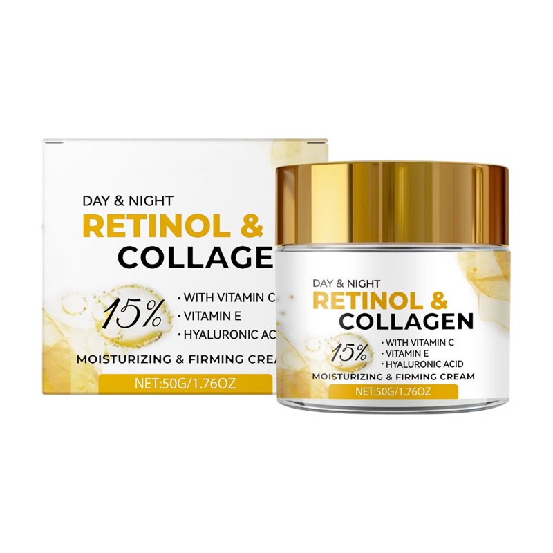 Retinol Collagen Face Moisturizer for Anti-Aging & Hydration - 1.7 fl oz