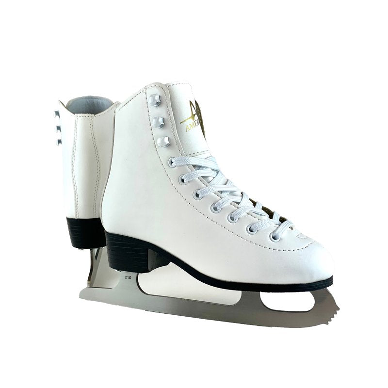 Girls' Tricot-Lined Ice Skates - Entry-Level Recreational Figure Skating