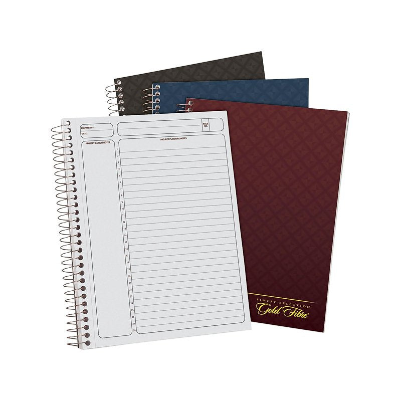 Professional Notebook 7.25 x 9.5 Inch Cornell Ruled Wire-Bound Organizer