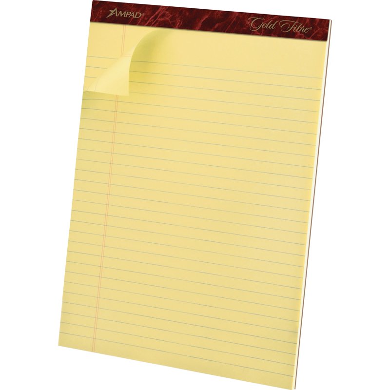 Premium Writing Pads - Letter Size, Microperforated, Heavyweight Paper