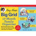 2026 Family Wall Calendar with Big Grid Layout, 17-Month Organizer, August 2025 - December 2026