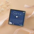 Sterling Silver Pearl Necklace for Daughter-in-Law Gift, Gold or Silver Chain Options