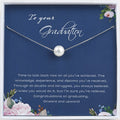 Graduation Pearl Necklace for Her - Custom High School Gift, Sterling Silver & Pearl Jewelry