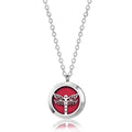 Essential Oil Necklace with Diffuser, Gift Box & Reusable Felt Pads – Hypoallergenic Stainless Steel Jewelry