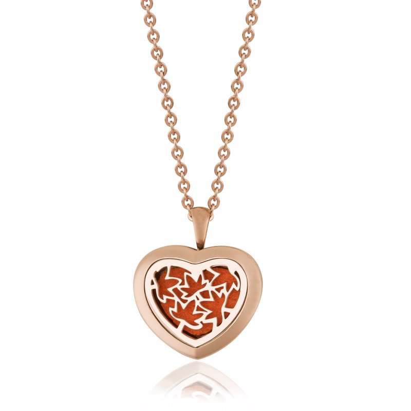 Essential Oil Diffuser Necklace Aromatherapy Jewelry with Reusable Pads