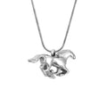 Horse Cremation Necklace Memorial Jewelry Urn with Free Funnel & Velvet Box