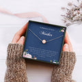 Memorial Sympathy Necklace in Multiple Colors with Pearl and Silver Chain