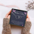 Mother & Son Necklace 925 Sterling Silver Gift for Mothers Day or Birthdays