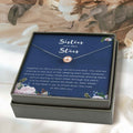 Personalized Sisters Necklace Pearl Jewelry Gift for Big Sister, All Variants