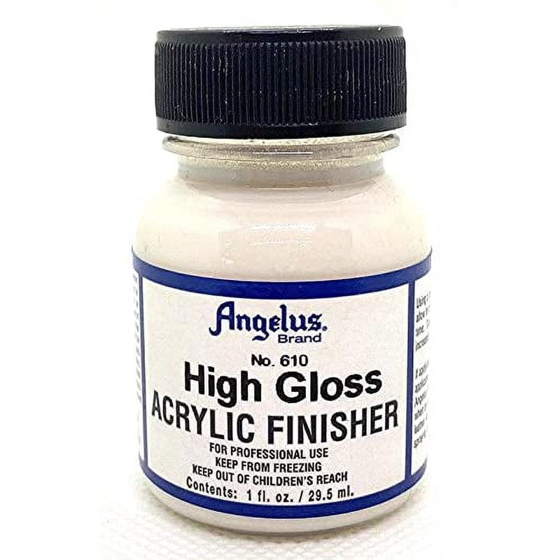 High Gloss Acrylic Finisher - Angelus 610, 1 oz