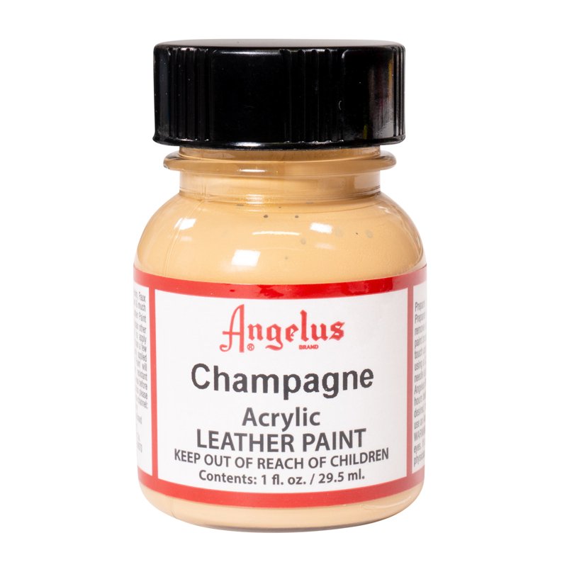 Acrylic Leather Paint Champagne 1 oz. for Shoes & Accessories