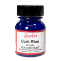 Angelus Acrylic Leather Paint - Dark Blue, 1 oz. for Shoes & Accessories