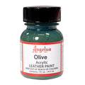 Acrylic Leather Paint - 1 oz. Olive for Shoes, Jackets & Accessories