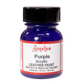Acrylic Leather Paint - Purple, 1 oz. for Shoes & Accessories