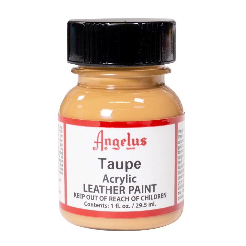 Acrylic Leather Paint - Taupe, 1 oz. for Shoes, Jackets & Accessories