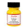 Acrylic Leather Paint - 1 oz. Yellow for Shoe & Leather Customization