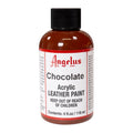 Acrylic Leather Paint - 4 oz. Chocolate for Shoes, Jackets & Furniture