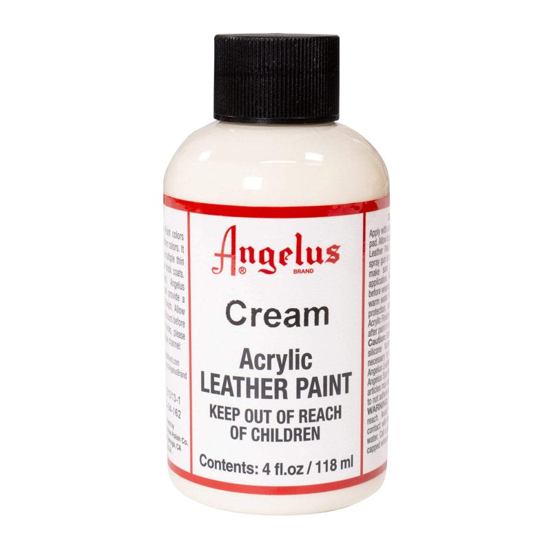 Acrylic Leather Paint 4 oz - Vibrant Customizable Shoe & Furniture Color