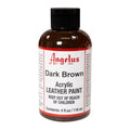 Acrylic Leather Paint - Dark Brown 4 oz. for Shoes & Accessories