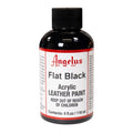 Acrylic Leather Paint - Flat Black, 4 oz. for Shoes & Furniture