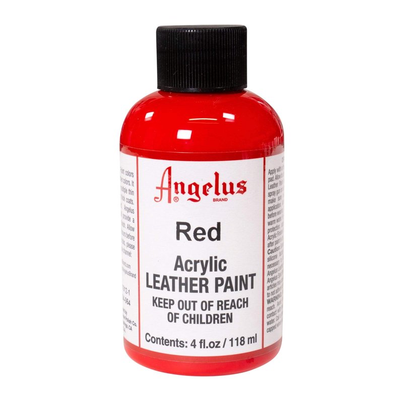 Angelus Acrylic Leather Paint 4oz - Vibrant Customizing & Restoring