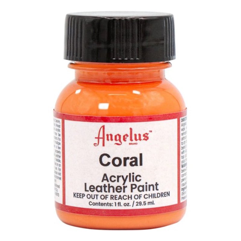 Acrylic Leather Paint - Vibrant Colors for Leather Crafting & Refinishings